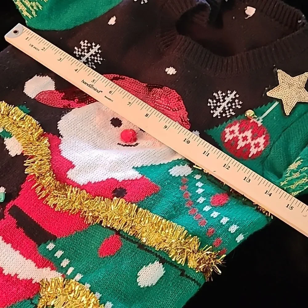 Ugly Christmas Sweater sz extra small(1) - Picture 8 of 11